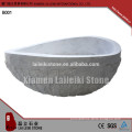 Chinese Supplier round stone bathtub